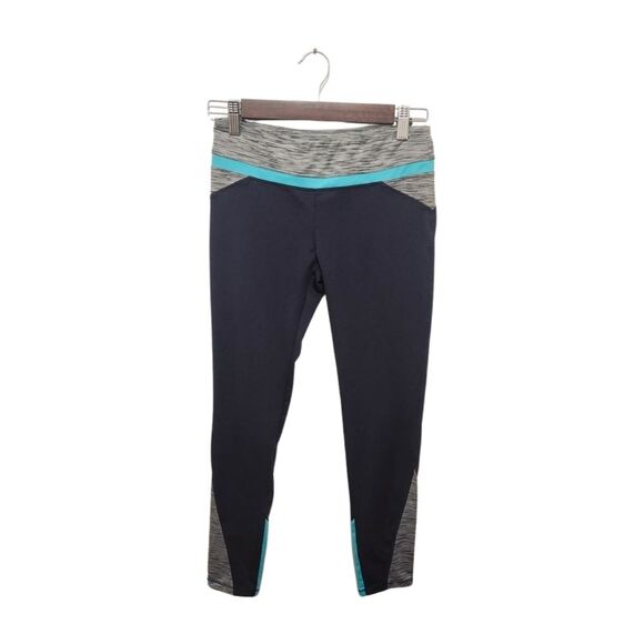 Letiv Collection Dry 7/8 Length Colorblock Leggings M - Picture 1 of 3